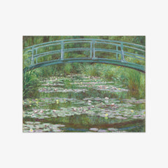The Japanese Footbridge by Claude Monet