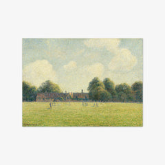 Hampton Court Green by Camille Pissarro