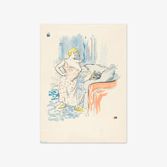 Man and Woman by Henri de Toulouse–Lautrec