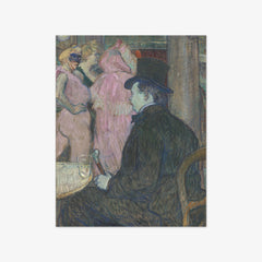 Maxime Dethomas by Henri de Toulouse-Lautrec