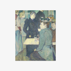 A Corner of the Moulin de la Galette by Henri de Toulouse-Lautrec
