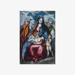 The Holy Family with Saint Anne and the Infant John the Baptist by El Greco