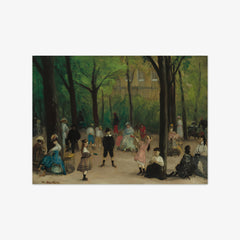 Luxembourg Gardens by William James Glackens