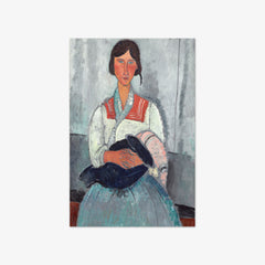 Gypsy Woman with Baby by Amedeo Modigliani