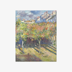 The Lime Trees at Poissy by Claude Monet