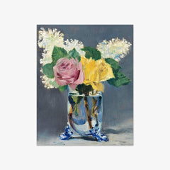 Lilacs and Roses by Édouard Manet