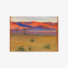 Sunset on the Savannah by Akseli Gallen-Kallela