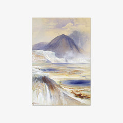 Mammoth Hot Springs, Yellowstone by Thomas Moran