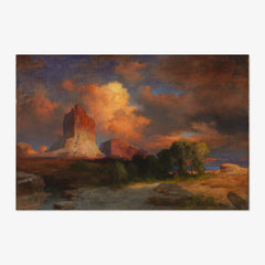 Sunset Cloud, Green River, Wyoming by Thomas Moran