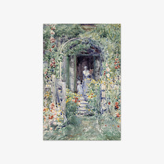 The Garden in Its Glory by Frederick Childe Hassam