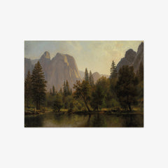 Cathedral Rocks, Yosemite Valley by Albert Bierstadt