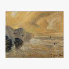 Rocky Seashore by Louis Michel Eilshemius