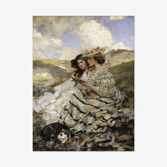 On the Dunes (Lady Shannon and Kitty) by James J. Shannon