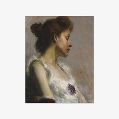 Portrait of the Artist's Wife by Henry Ossawa Tanner