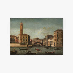 Scene on the Grand Canal, Venice by Canaletto