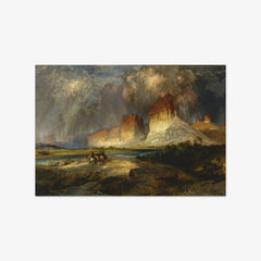 Cliffs of the Upper Colorado River, Wyoming Territory by Thomas Moran