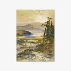 Excelsior Geyser, Yellowstone Park by Thomas Moran