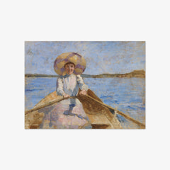 Woman Rowing by Maria Wiik