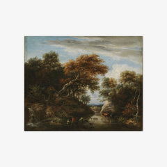 Fording the River by Jacob Van Ruisdael