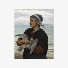 The Wounded Seagull by Jules Breton