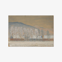 Winter Landscape near Ždiar by Ferdinand Katona