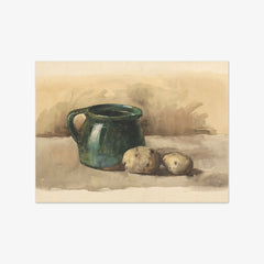 Still Life with Potatoes by Gejza Kukán