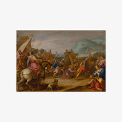 Carrying the Cross by Hans Von Aachen