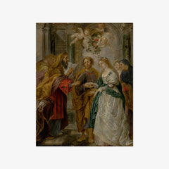 The Betrothal of the Virgin Mary by Peter Paul Rubens