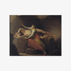 Loki and Sigyn by C.W. Eckersberg
