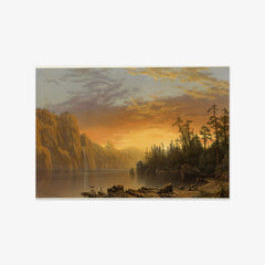 Sunset in California by Albert Bierstadt