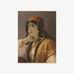 Odalisque by Gustav Karl Ludwig Richter