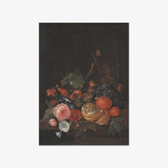 Flowers and Fruits by Jan Davidsz De Heem