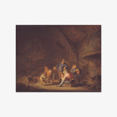 Farmhouse by Adriaen Van Ostade