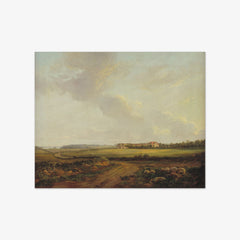 View towards Engelholm by Præstø by Johan Christian Claussen Dahl