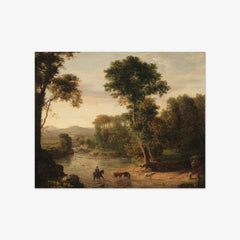 Crossing the Ford by George Inness