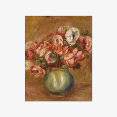 Anemones by Auguste Renoir