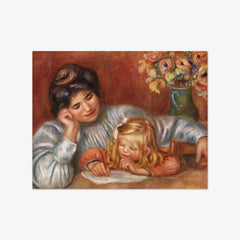 Writing Lesson by Auguste Renoir