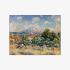 Mount of Sainte-Victoire by Auguste Renoir