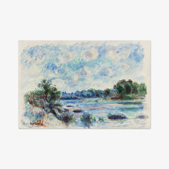 Landscape at Pont–Aven by Auguste Renoir