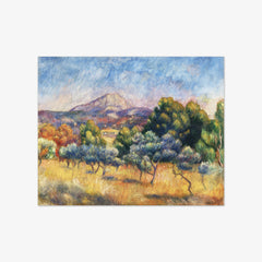 Montagne Sainte-Victoire (Landscape) by Auguste Renoir