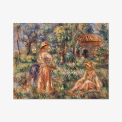 Girls in a Landscape by Auguste Renoir