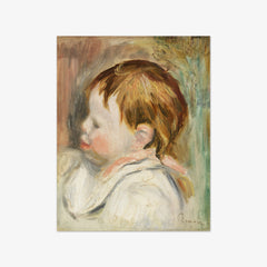 Baby's Head by Auguste Renoir