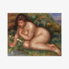 Bather Gazing at Herself in the Water by Auguste Renoir