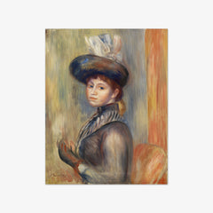 Girl in Gray-Blue by Auguste Renoir