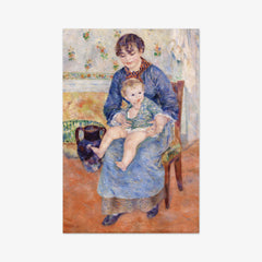 Young Mother by Auguste Renoir