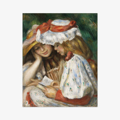Two Girls Reading by Auguste Renoir