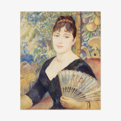 Woman with Fan by Auguste Renoir