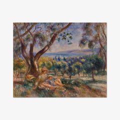 Landscape with Figures, near Cagnes by Auguste Renoir
