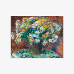 Chrysanthemums by Auguste Renoir