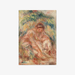 Sketch of a Woman by Auguste Renoir